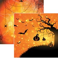 Halloween Night Collection, Going Batty, double-sided, scrapbook paper (Reminisce)<br><font color=red>25% off</font>
