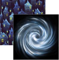 Very Strange Things Collection, Vortex, double-sided, scrapbook paper (Reminisce)<br><font color=red>25% off</font> 