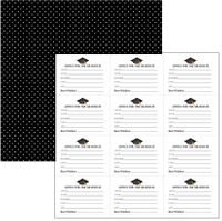 Advice for the Graduate, graduation double-sided scrapbook paper (Scrapbook Customs)
