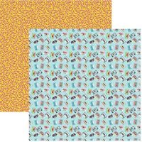 90's Flashback Collection, Favorite Hits, cassette tapes, double-sided, scrapbook paper (Reminisce)<br><font color=red>25% off</font> 