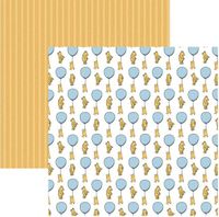 Winnie the Pooh - Pooh's Grand Adventure, DS scrapbook paper (Echo Park)