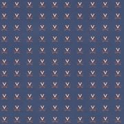 University of Virginia (Cavaliers), blue background, scrapbook paper, 12" x 12" (Sports Solution)