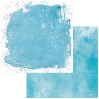 Spectrum Gardenia Collection, Blue, double-sided scrapbook paper (49 and Market)<br><font color=red>25% off</font>
