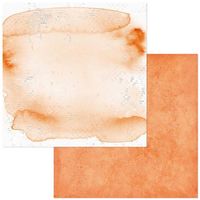 Vintage Artistry Everywhere Collection, Orange, double-sided scrapbook paper (49 and Market)<br><font color=red>25% off</font>