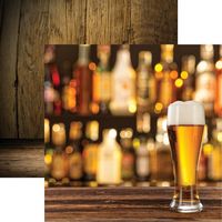 Craft Beer Collection, Cold One,l double-sided scrapbook paper (Reminisce)<br><font color=red>25% off</font>