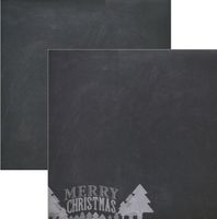 Chalkboard Christmas, double-sided, scrapbook paper (Reminisce)<br><font color=red>25% off</font>