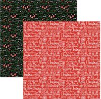 Gnome in Christmas Collection, Merry Christmas, double-sided, scrapbook paper (Reminisce)<br><font color=red>25% off</font>