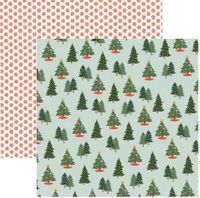 Holly Jolly #5, double-sided scrapbook paper (Crate Paper)<br><font color=red>25% off</font> 
