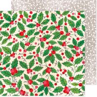 Wrapped in Ribbons #10, Christmas, double-sided, scrapbook paper (Vicki Boutin)