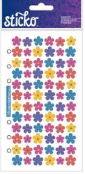 Mini Flowers, scrapbook stickers (Sticko)<br><font color=red>33% off</font>