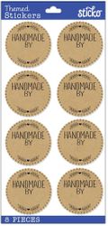 Handmade By, scrapbook stickers (Sticko)<br><font color=red>50% off</font>