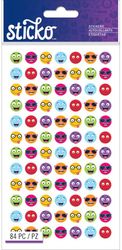 Smiley Faces, scrapbook stickers (Sticko)<br><font color=red>33% off</font>