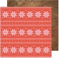Mittens & Mistletoe Collection, Sweater Weather, Christmas double-sided, scrapbook paper (American Crafts)