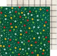 Wrapped in Ribbons #6, Christmas double sided scrapbook paper (Vicki Boutin)