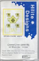 Kitchen Teapot & Cups cross stitch kit (Hilite Designs)