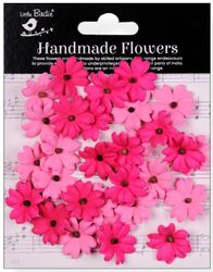 Carin Paper Flowers, Precious Pink, 30/Pkg, scrapbook stickers (Little Birdie)<br><font color=red>25% off</font> 