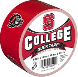 North Carolina State (Wolfpack), College Duck Tape, crafts<br><font color=red>ALMOST SOLD OUT</font>