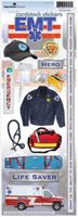 EMT, Medical, Cardstock Stickers, scrapbook (Paper House)