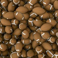 Football Repeats, sports scrapbook paper (Scrapbook Customs)