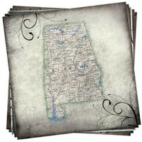 50 Travel Maps, scrapbook paper (Stamping Station)