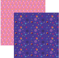 90's Flashback Collection, 90's Flashback double-sided scrapbook paper (Reminisce)<br><font color=red>25% off</font>