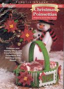 Christmas Trimmings - Christmas Poinsettias, plastic canvas kit (The Needlecraft Shop)