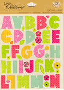 Alphabet, Sticker Medley, scrapbook stickers (K&Company)