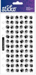 Animal Tracks, scrapbook stickers (Sticko)
