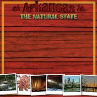 Arkansas, Travel, States, scrapbook paper (Stamping Station)