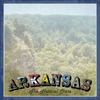 Arkansas Vintage, States scrapbook paper (Stamping Station)