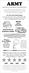 Military Stickers, Army, 5x12" scrapbook (It Takes Two)<br><font color=red>50% off</font>