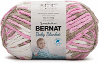 Baby Blanket Big Ball Yarn, Little Roses (Bernat Yarnspirations)<br><font color=red>25% off</font> 