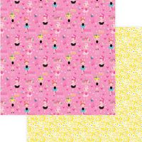 Ballerina, double-sided, scrapbook paper (Colorplay)