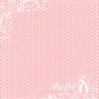 Ballet Dot, Dance scrapbook paper (Scrapbook Customs)