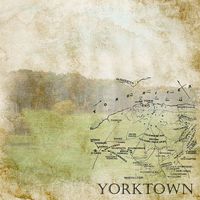 Battle of Yorktown, Right, Revolutionary War, scrapbook papers (Stamping Station)
