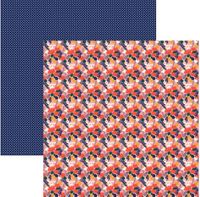 Be Inspired Collection, Never Look Back, double-sided scrapbook paper (Reminisce)<br><font color=red>25% off</font>