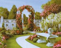 Bead Point Kit, Garden of Peace, bead embellishment (Tobin)