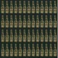 Beer Bottle, Gold, metallic scrapbook paper (Out There)<br><font color=red>50% off</font>