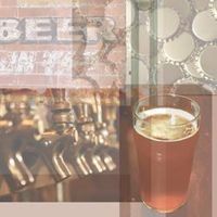 Beer Collage, scrapbook paper (Paper House)