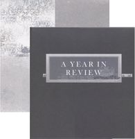 Bella! Year In Review Collection, Title Page, double-sided, scrapbook cardstock (Ruby Rock-It)<br><font color=red>50% off</font>