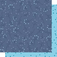 Berry Branch - Winter Wonderful, double-sided scrapbook paper (Best Creation)