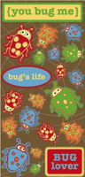 Boys Gone Wild Collection, You Bug Me, DieCut Stickers, self-adhesive, scrapbook stickers (Reminisce)<br><font color=red>50% off</font> 