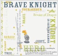 Color Overlay, Brave Knight, 12x12" scrapbook sheet (Karen Foster)<br><font color=red>50% off</font>