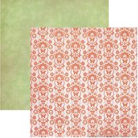 Bubblegum Hills Collection, Orange Pop, double-sided scrapbook paper (Kaisercraft)<br><font color=red>50% off</font>