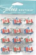 Canada Flag Repeats, 3-D scrapbook stickers (Jolee's Boutique)<br><font color=red>50% off</font>