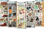 Cardstock Stickers, Variety, scrapbook (Paper House)<br>(6_choices)