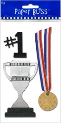 Champions, Sports scrapbook stickers (Paper Bliss)