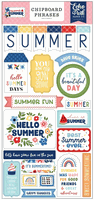 Chipboard Frames, Summer, 6x13", scrapbook (Echo Park)<br><font color=red>25% off</font>