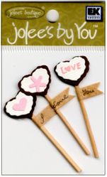 Chocolate Lollipops, 3D scrapbook embellishments (Jolee's By You)<br><font color=red>75% off</font>
