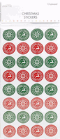Christmas 3-D Cardstock scrapbook Stickers (Trimcraft)<br><font color=red>25% off</font>